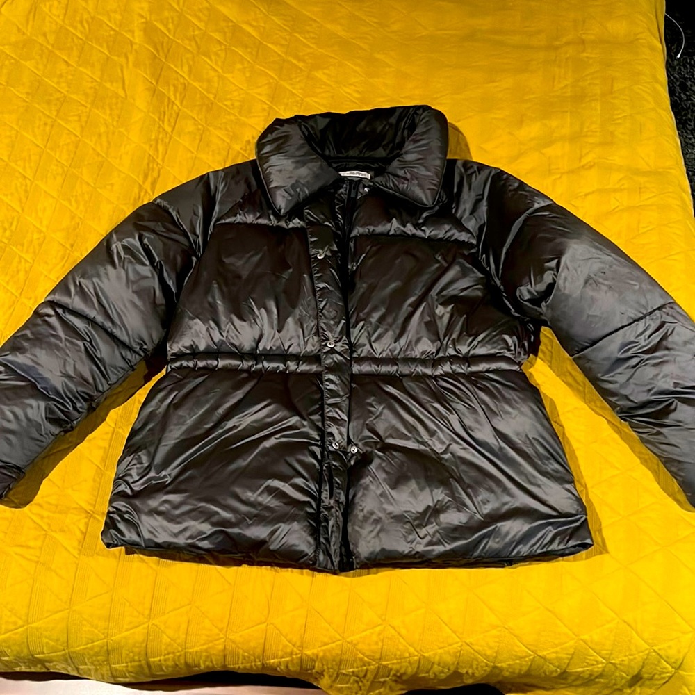 Size XL Dark grey puffer jacket